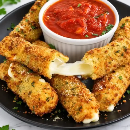 Accueil 4 Air Fryer Mozzarella Sticks